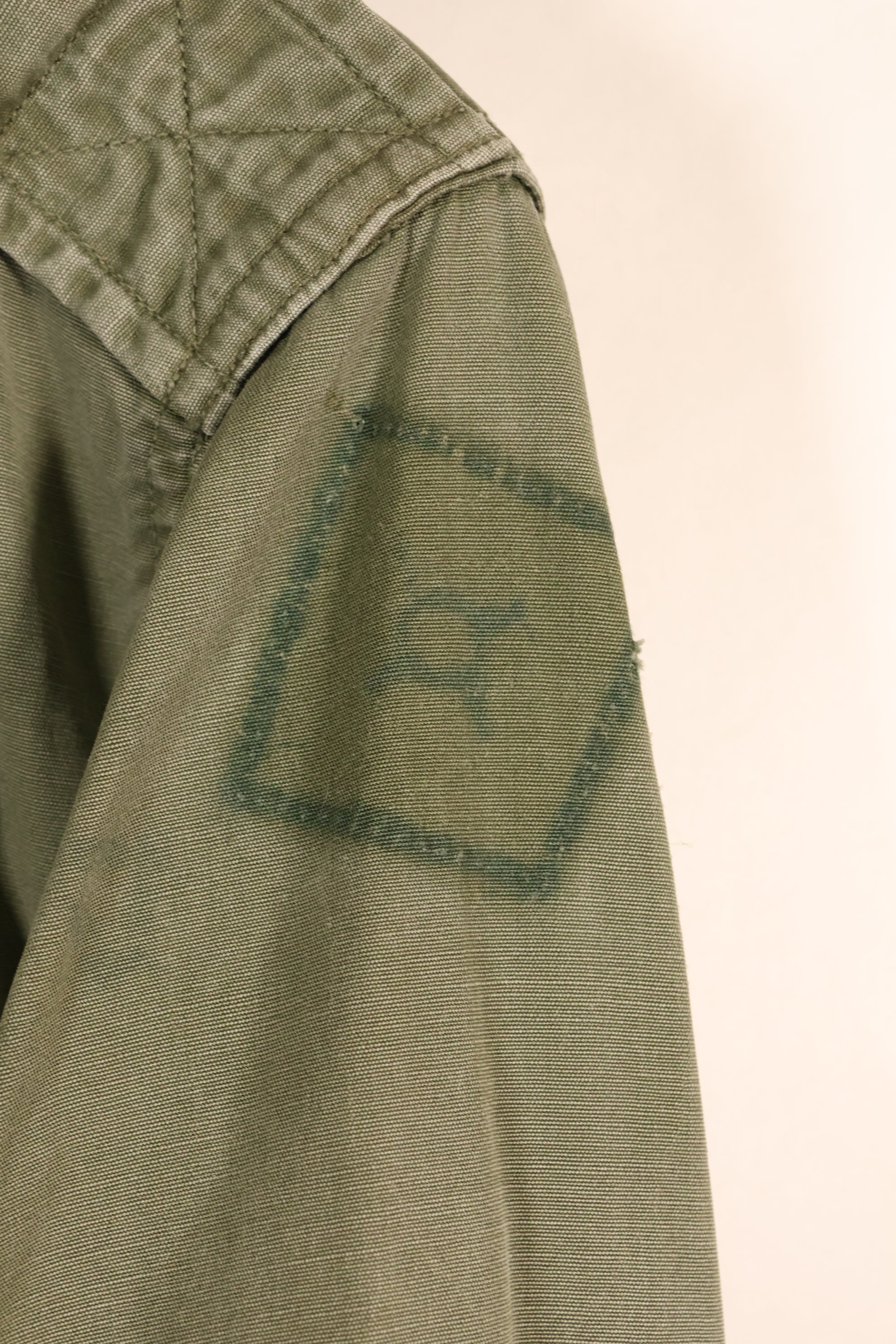 Circa 1965—S-L 2nd Model Jungle Fatigue Jacket—Shows Heavy Wear—Used