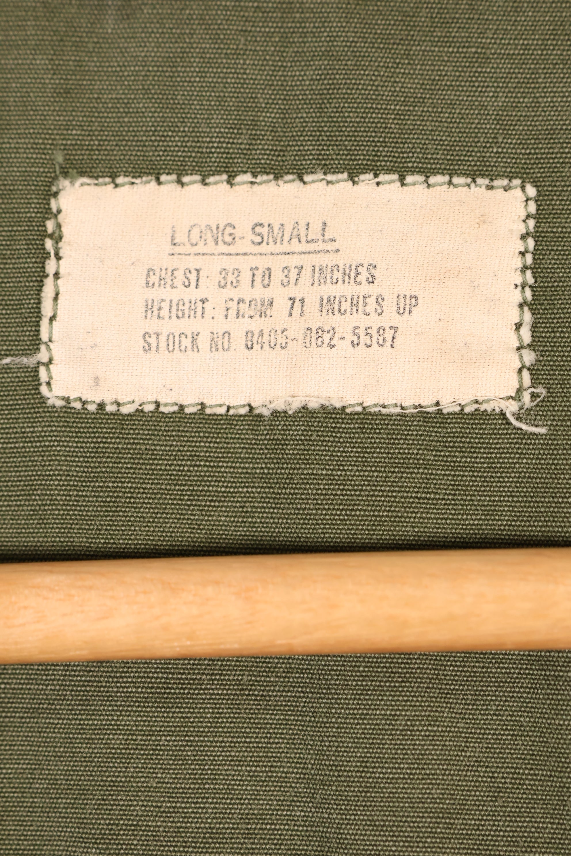 Circa 1965—S-L 2nd Model Jungle Fatigue Jacket—Shows Heavy Wear—Used