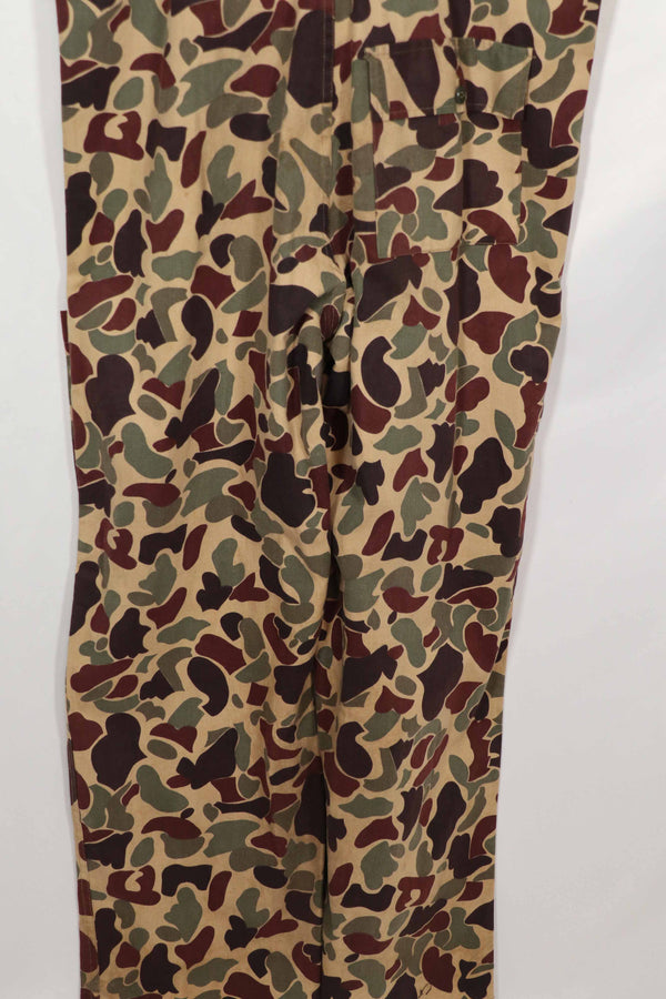 Real Japanese Beogum camouflage locally made duck hunter flight suit, almost unused.