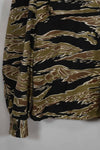 MILITARIA 1911 Early Gold Tiger Stripe US-XL Shirt Aged Used