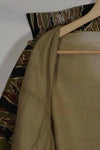 MILITARIA 1911 Early Gold Tiger Stripe US-XL Shirt Aged Used