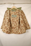 1940s WWII USMC P-44 Frogskin Camouflage Duck Hunter Jacket, used.