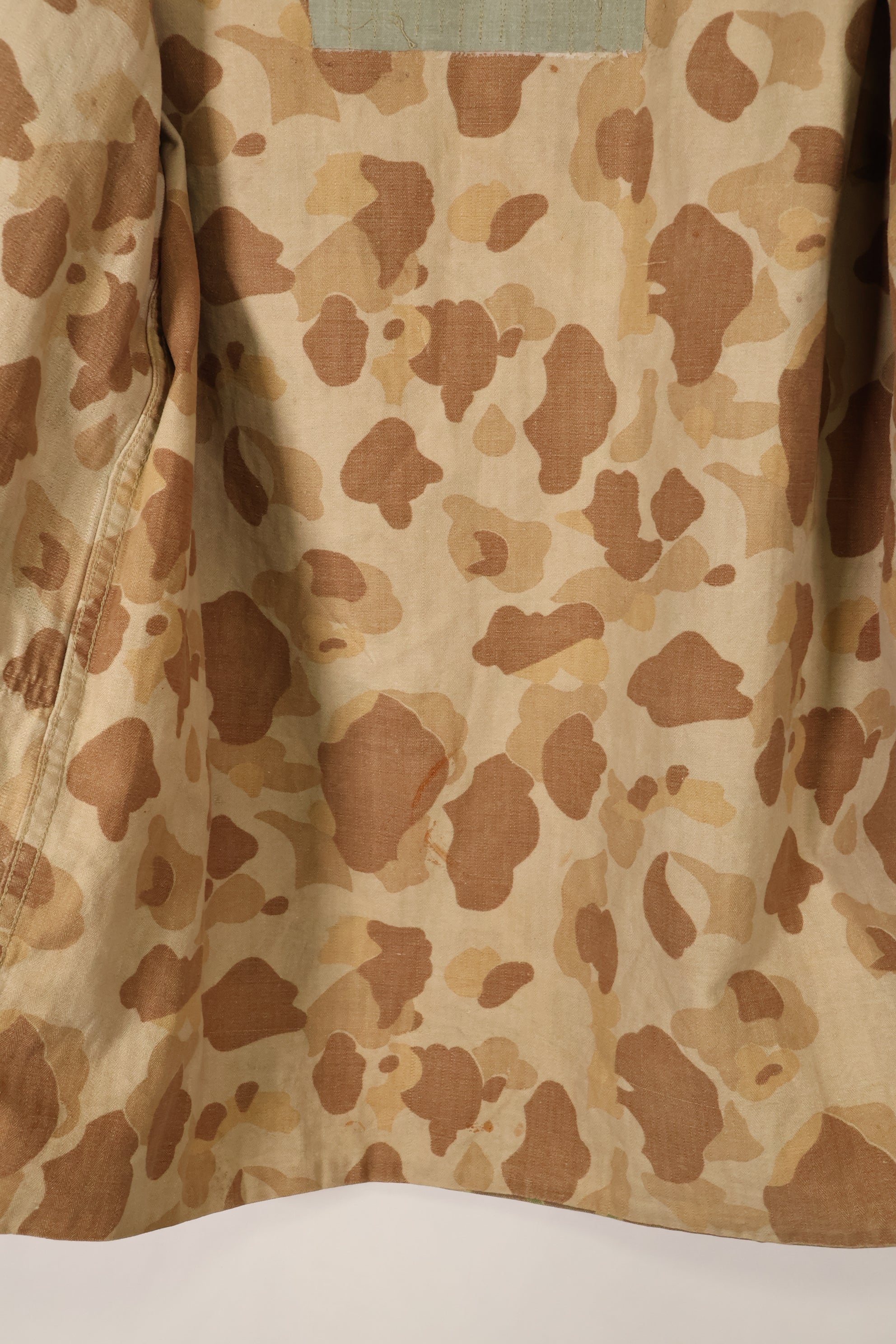 1940s WWII USMC P-44 Frogskin Camouflage Duck Hunter Jacket, used.