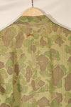 1940s WWII USMC P-44 Frogskin Camouflage Duck Hunter Jacket, used.
