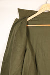 1960s, Estimated Size: MEDIUM, OG-107, Utility Shirt, Rare Cut, Retrofitted Patch, Used