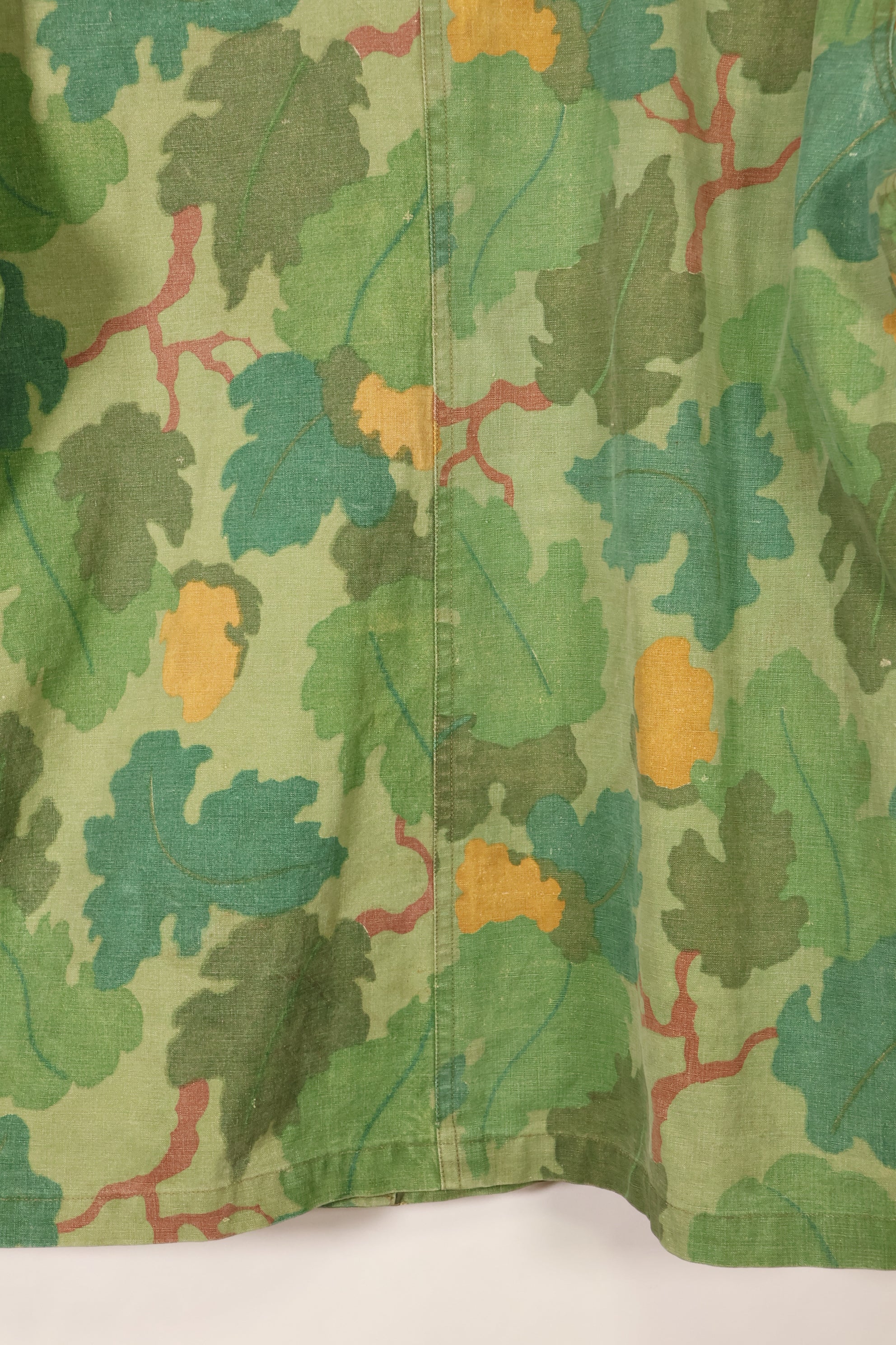 Late 1960s to early 1970s | Privately sourced | Mitchell camouflage | USMC | OG-107 utility cut shirt | Used