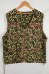 1960s USAF Beogum camouflage pararescue survival vest, unused.