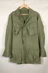 circa 1967-68 size unknown 3rd model jungle fatigues jacket, used, released by a movie company.
