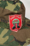 Real ERDL Government Issue Boonei Hat US Army K-9 Military Dog with Locally Made Patch &amp; Embroidery