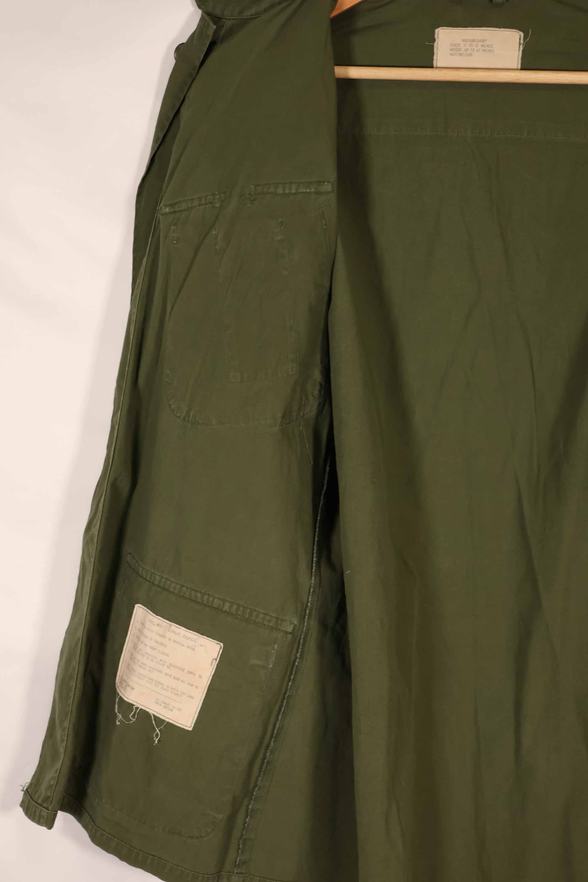 Real circa 1966-67 3rd Model Jungle Fatigue Jacket M-S Used