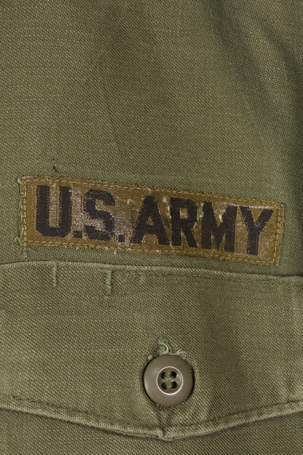 1972 Contract, 15 1/2 x 33, OG-107, Utility Shirt, With Patch, Used