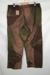 British Army SAS Trousers WINDPROOF Camouflage Pants Size No.1 Used A