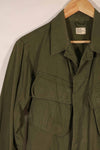 Real 1967 3rd Model Jungle Fatigue Jacket, S-L, faded, used.