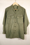 1971 Contract, Estimated Size: SMALL, OG-107 Utility Shirt, U.S. Navy, Original Tapes, Used