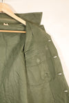 1971 Contract, Estimated Size: SMALL, OG-107 Utility Shirt, U.S. Navy, Original Tapes, Used