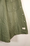 1971 Contract, Estimated Size: SMALL, OG-107 Utility Shirt, U.S. Navy, Original Tapes, Used