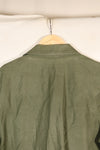 1971 Contract, Estimated Size: SMALL, OG-107 Utility Shirt, U.S. Navy, Original Tapes, Used