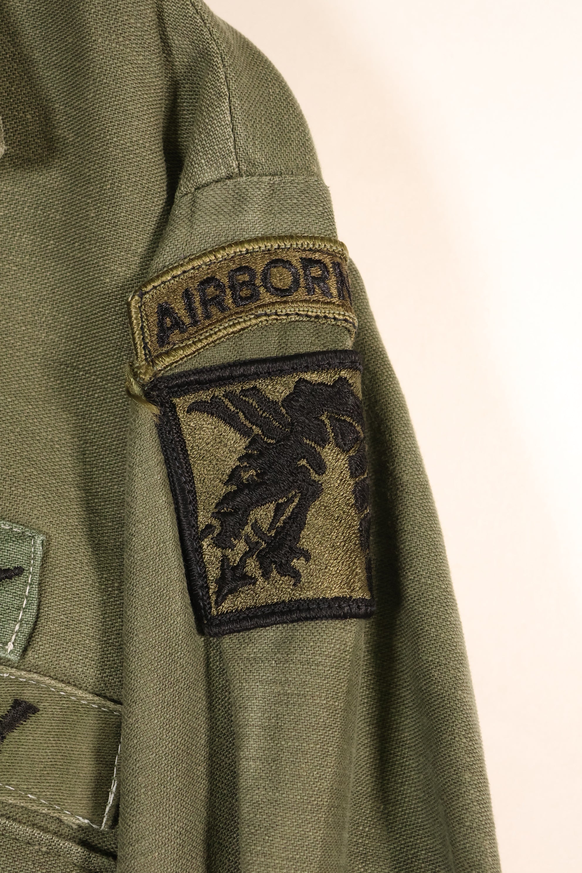 1975 Contract, 16 1/2 x 32, OG-107, Utility Shirt, With Added Patch, Used