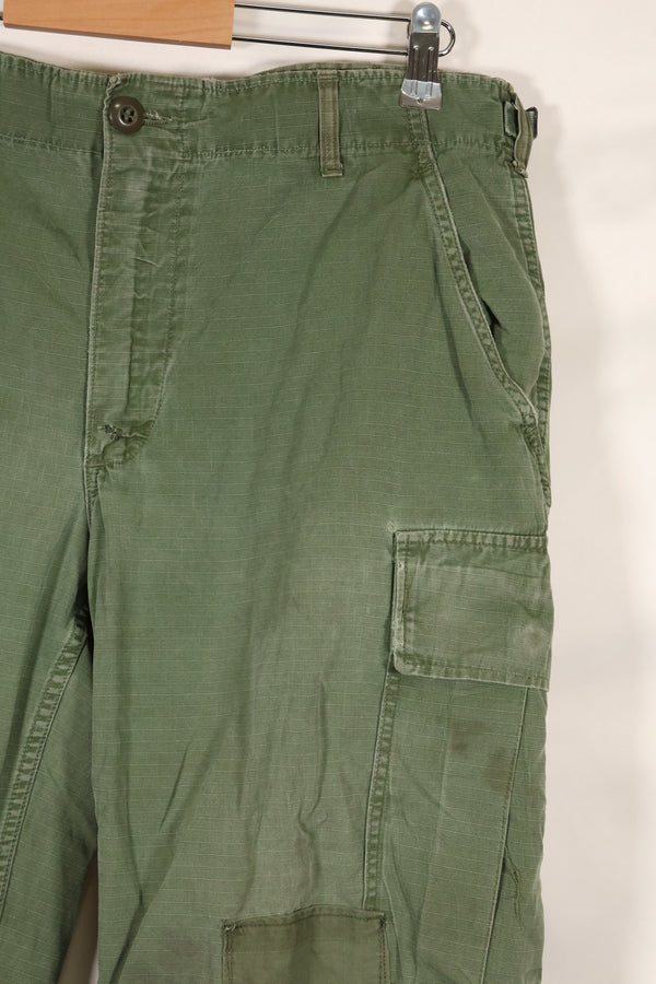 Circa 1966-68 M-S Size 4th Model Jungle Fatigue Pants, Used, Film Company Release C