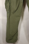 Mid-1960s MEDIUM-SHORT 2nd Model Jungle Fatigue Pants, used.