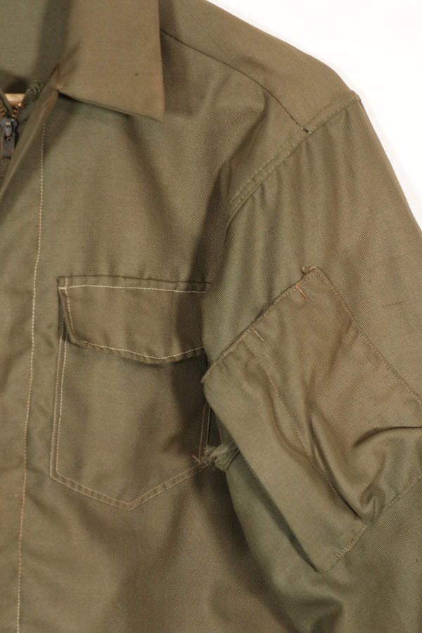 Real South Vietnam locally made NOMEX shirt, used, with patch marks.