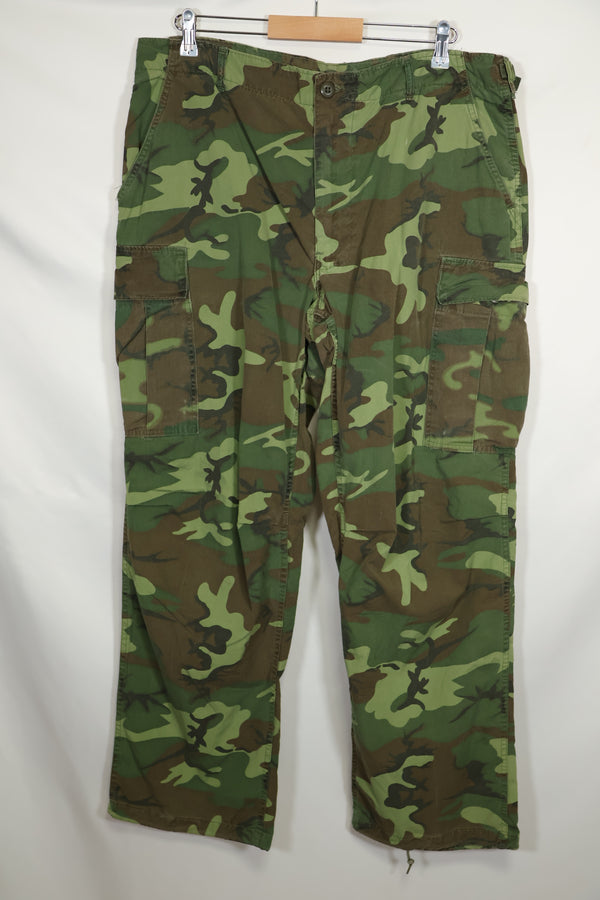 1967 Poplin early print ERDL jungle fatigues pants Large-Long used