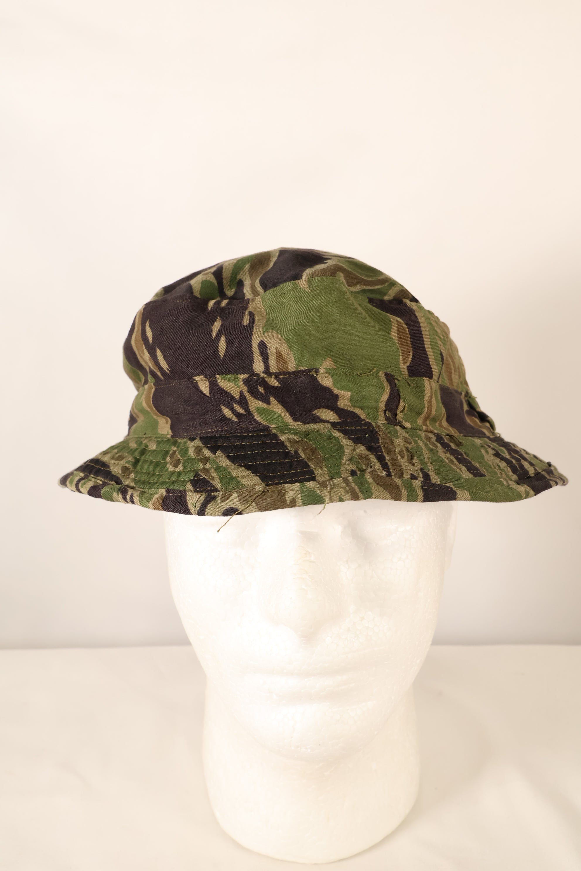 Late 1960s Late War Pattern Locally Made Booney Hat in good used condition.