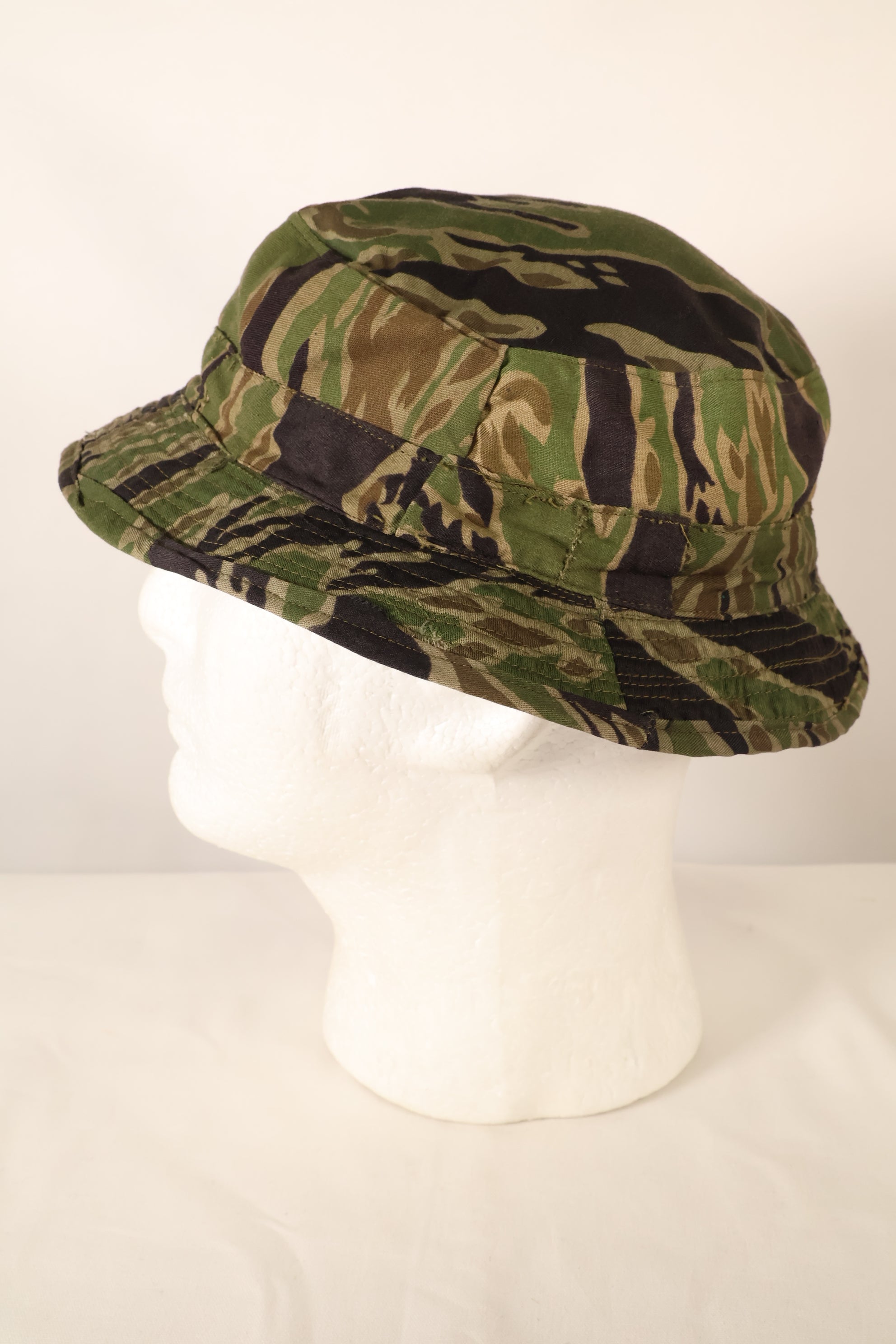 Late 1960s Late War Pattern Locally Made Booney Hat in good used condition.