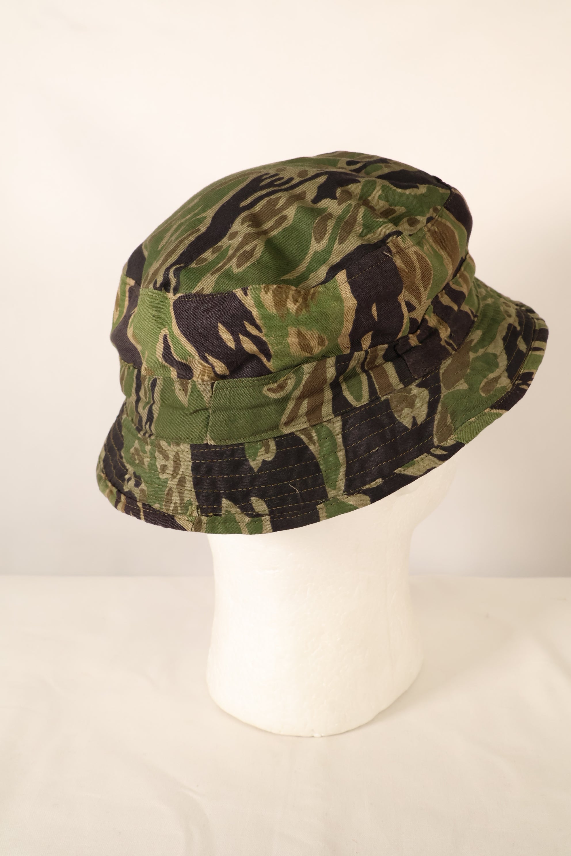 Late 1960s Late War Pattern Locally Made Booney Hat in good used condition.