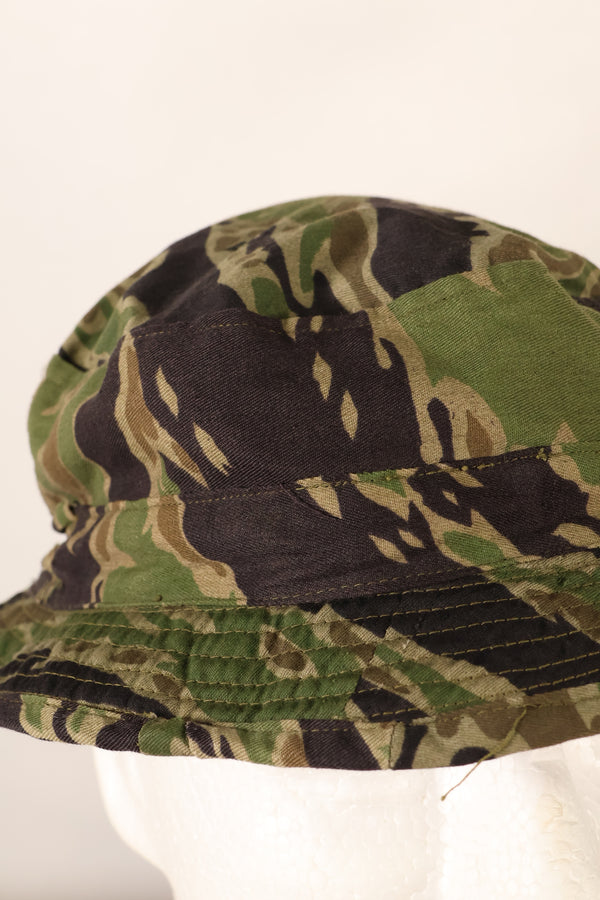 Late 1960s Late War Pattern Locally Made Booney Hat in good used condition.