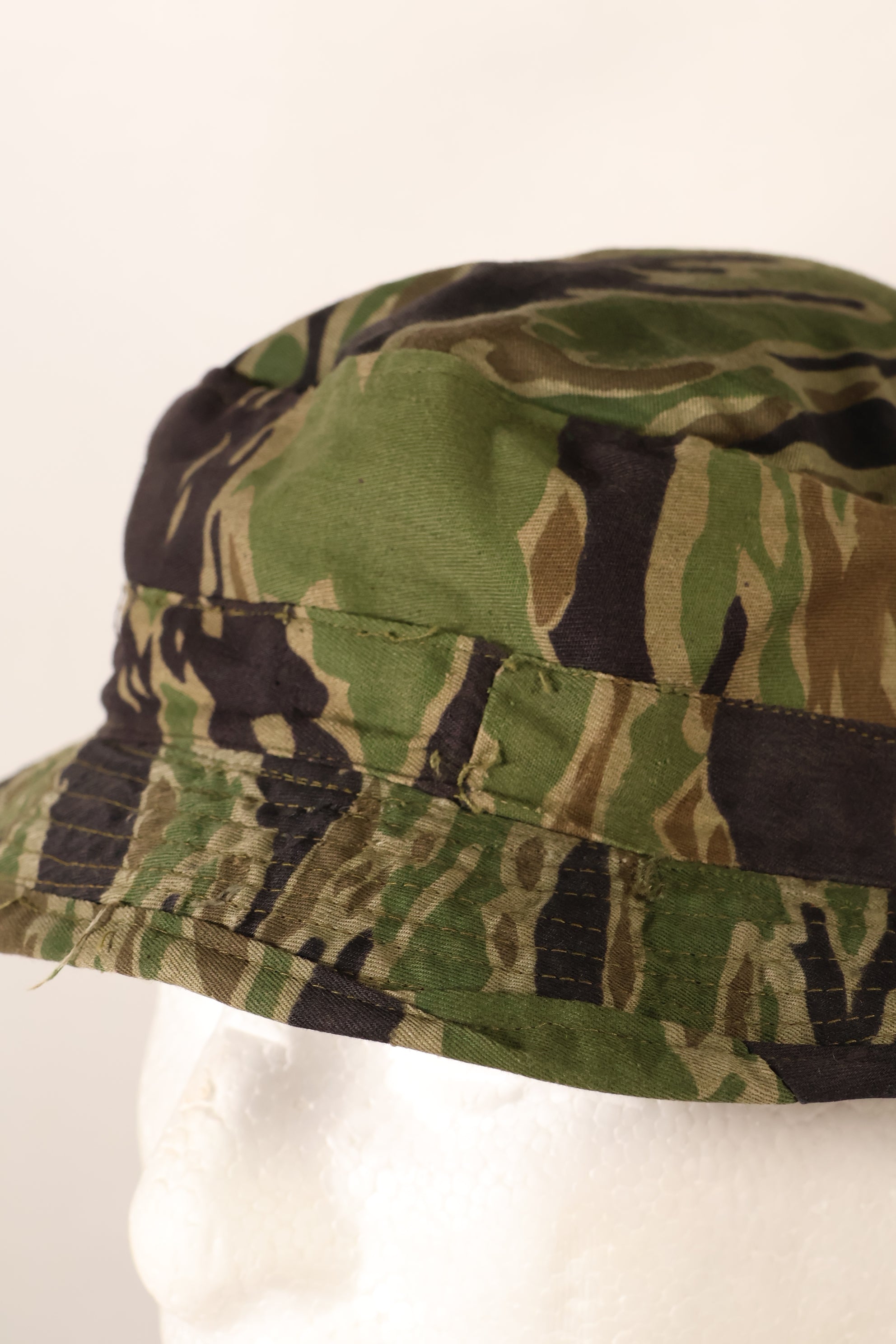 Late 1960s Late War Pattern Locally Made Booney Hat in good used condition.