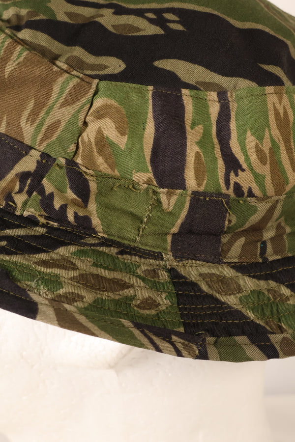 Late 1960s Late War Pattern Locally Made Booney Hat in good used condition.