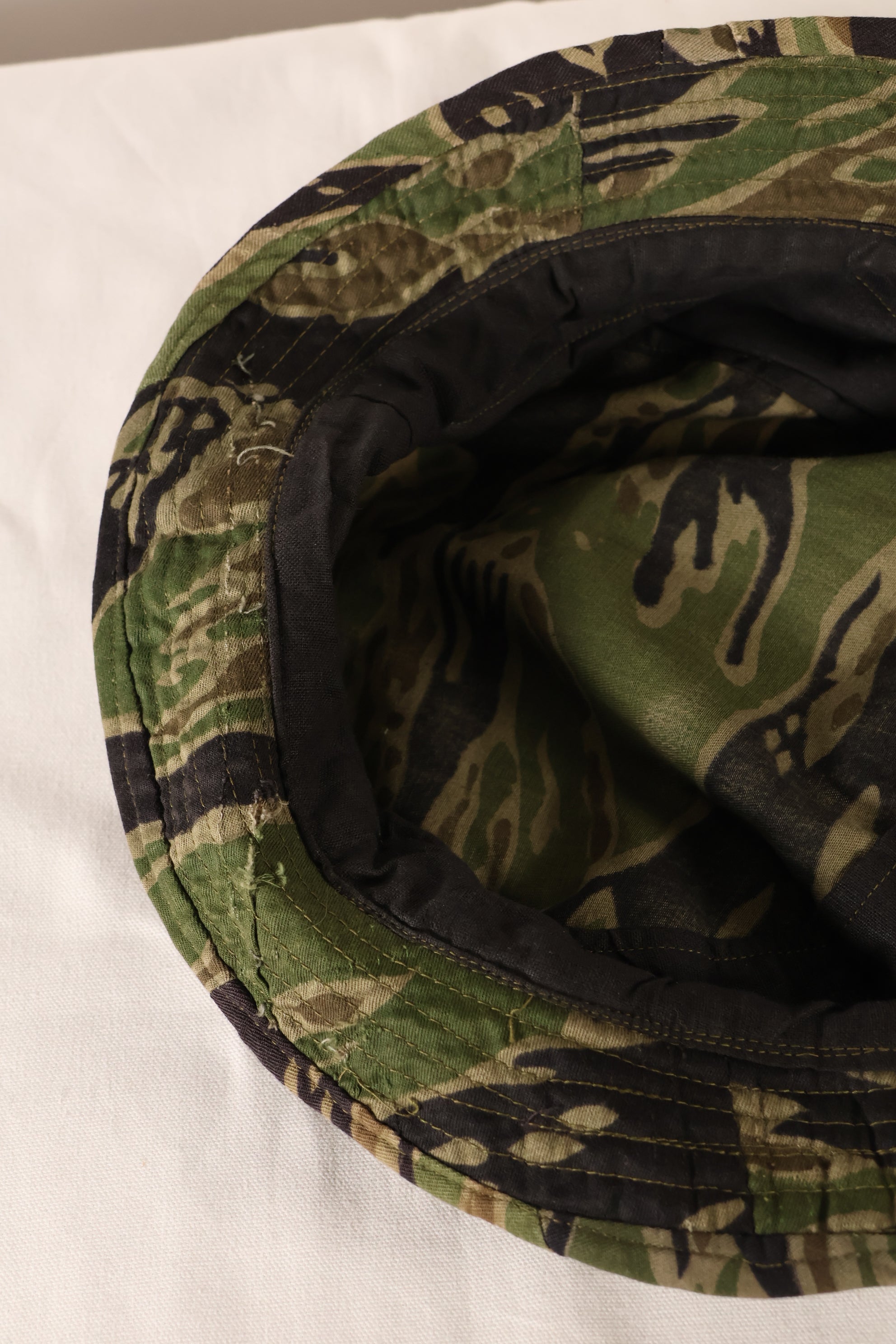 Late 1960s Late War Pattern Locally Made Booney Hat in good used condition.