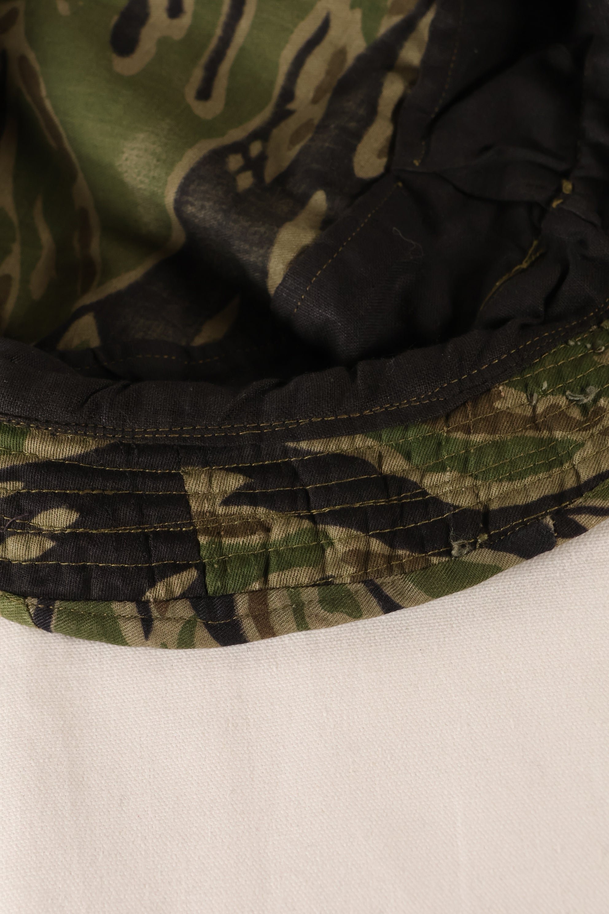 Late 1960s Late War Pattern Locally Made Booney Hat in good used condition.