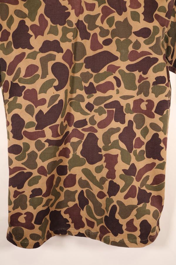 Early 1960s, Asian-style cut, CIDG, Beogam camouflage, locally made frogskin camouflage, used