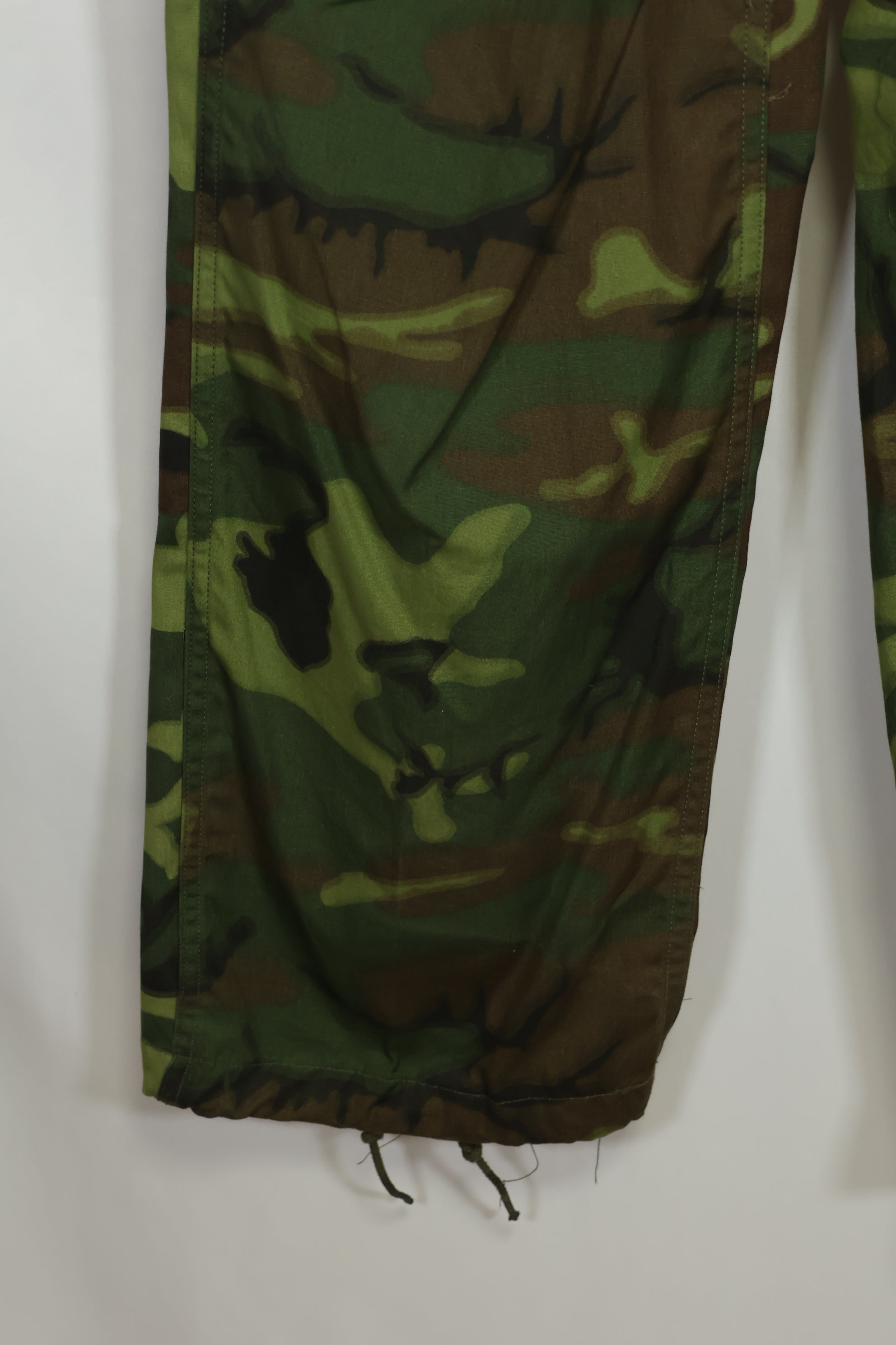 Estimated 1967 Deadstock Poplin Fabric ERDL Jungle Fatigue Pants S-L