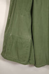 Circa 1967 | S-L | Green Beret | 3rd Model Jungle Fatigue Jacket | Faded | Used