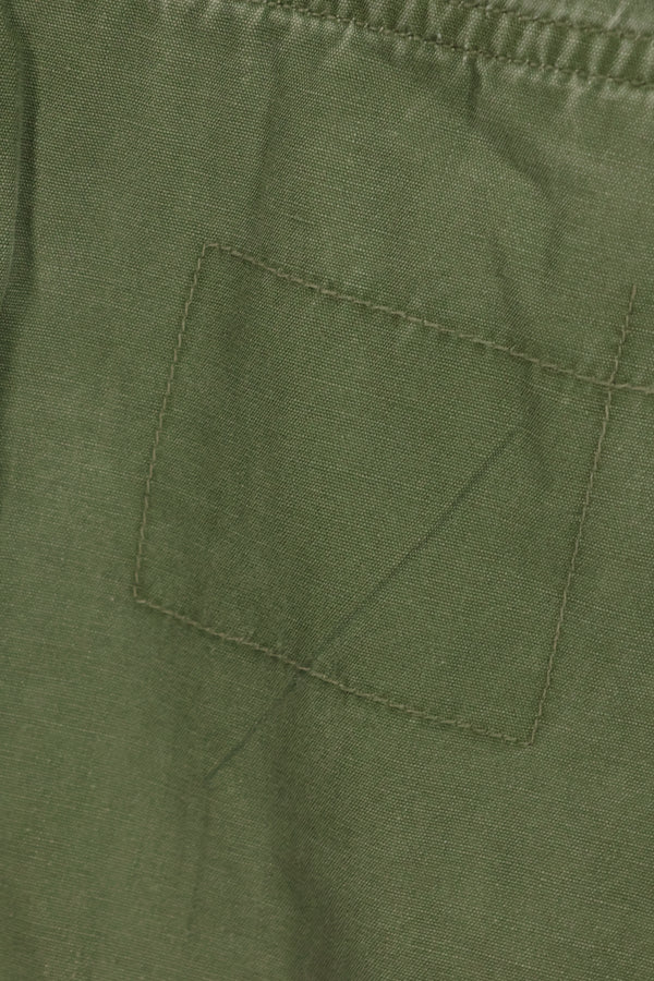 Circa 1967 | S-L | Green Beret | 3rd Model Jungle Fatigue Jacket | Faded | Used