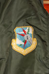 1970 Contract MEDIUM USAF L-2B Flight Jacket, Light Zone, Worn by Bill Eveland, Good Condition
