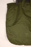 Real 1970 U.S. Army helmet bag, ERDL camouflage lining, rare, used.