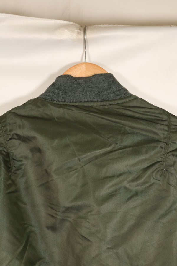 1970 Contract MEDIUM USAF L-2B Flight Jacket, Light Zone, Worn by Bill Eveland, Good Condition