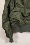 1970 Contract MEDIUM USAF L-2B Flight Jacket, Light Zone, Worn by Bill Eveland, Good Condition