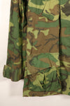 1969 Contract, M-R, U.S. Army ERDL Green Leaf Camo, Jungle Fatigue Jacket, Used