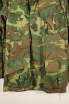 1969 Contract, M-R, U.S. Army ERDL Green Leaf Camo, Jungle Fatigue Jacket, Used