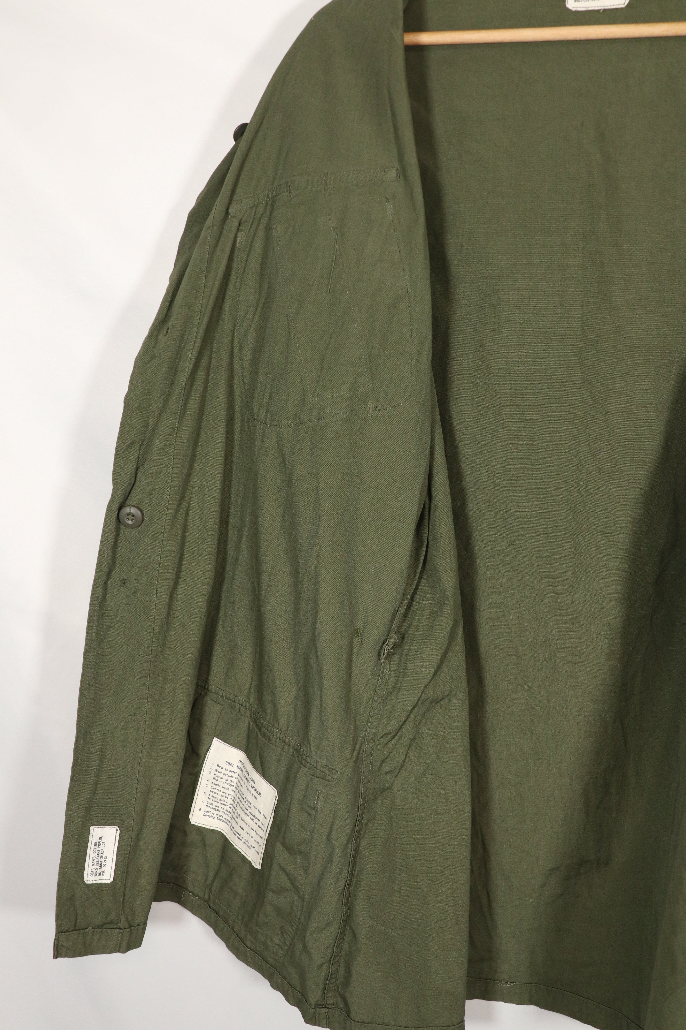 Real 2nd Model Jungle Fatigue Jacket in good condition, L-L, almost unused.