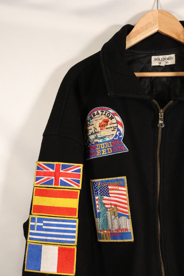 2002–03 U.S. Navy Operation Iraqi Freedom Cruise Tour Jacket, Privately Purchased, Used