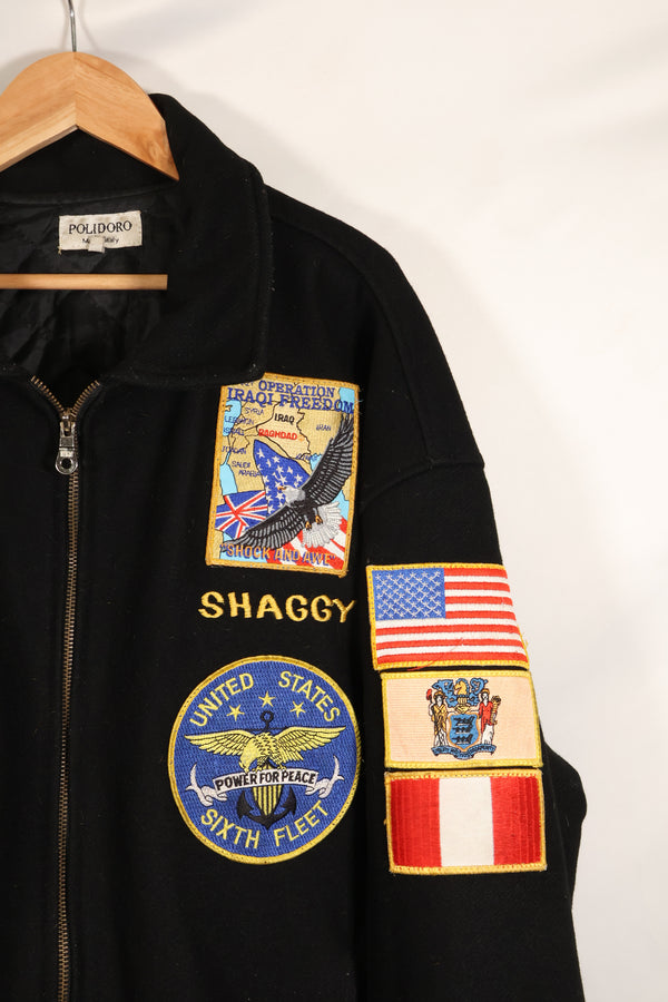 2002–03 U.S. Navy Operation Iraqi Freedom Cruise Tour Jacket, Privately Purchased, Used