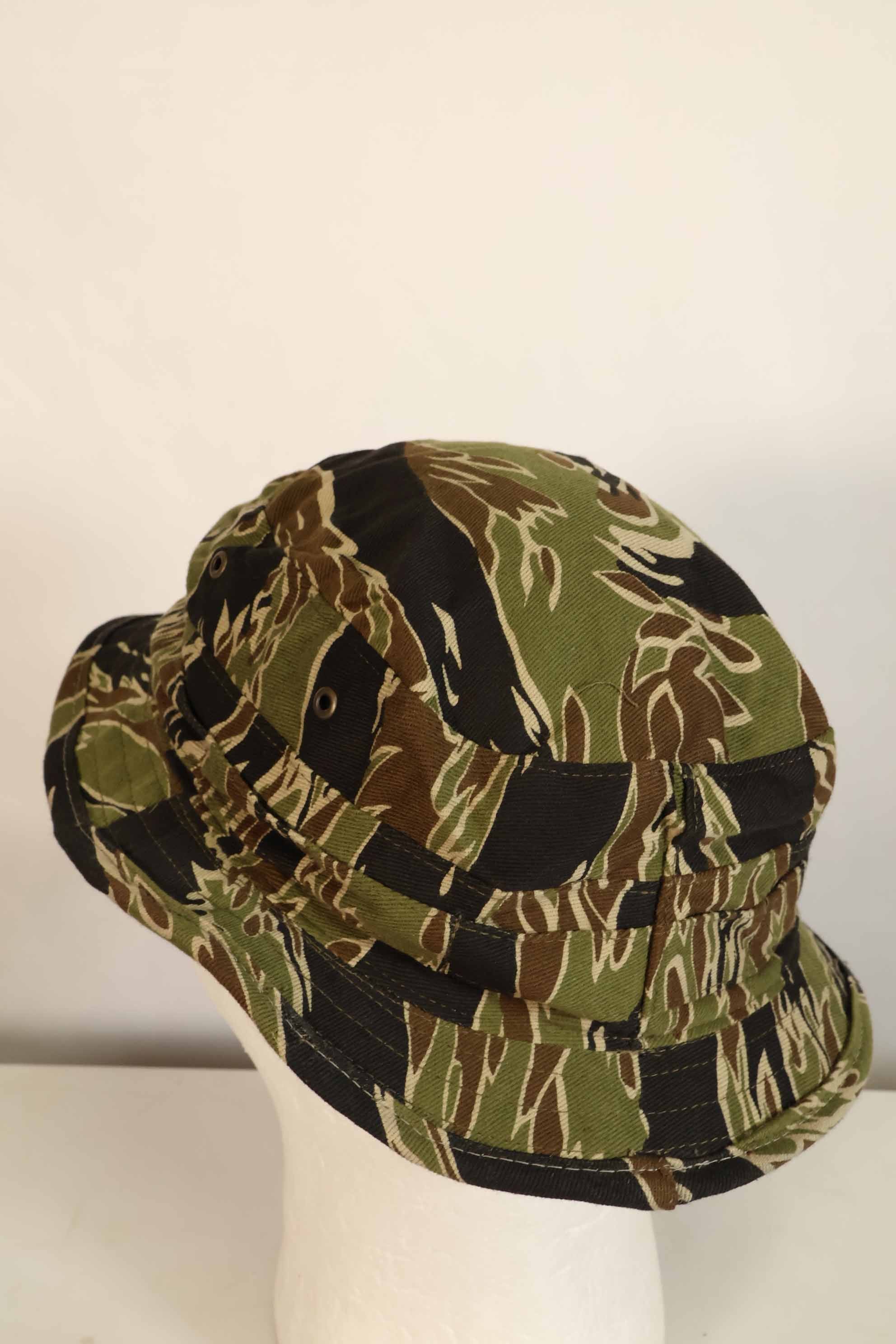 Limited quantity one-washed MILITARIA 1911 early Gold Tiger CISO cut boonie hat with short brim modification B