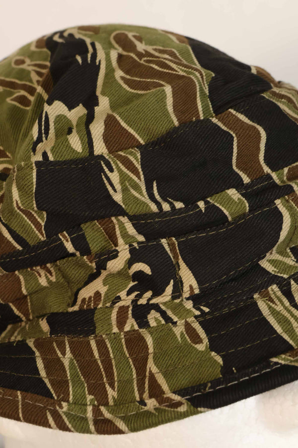 Limited quantity one-washed MILITARIA 1911 early Gold Tiger CISO cut boonie hat with short brim modification B