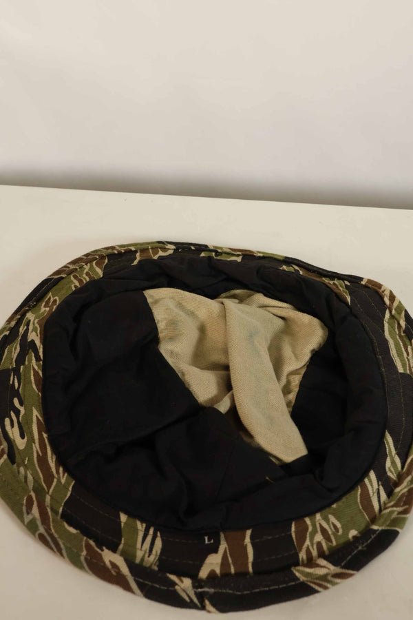 Limited quantity one-washed MILITARIA 1911 early Gold Tiger CISO cut boonie hat with short brim modification B